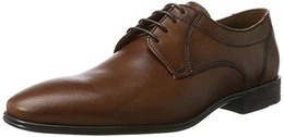Herren Osmond Derbys, Braun (Cognac), 43 EU