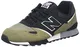 New Balance Unisex-Erwachsene U446 Sneaker, Grün (Green/black/U446GKW), 44 EU