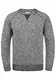 !Solid Thian Herren Strickpullover Feinstrick Pullover Mit Rundhals Und Melierung Aus 100% Baumwolle, Größe:M, Farbe:Black (9000)