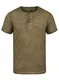Solid SDTihn Herren T-Shirt Kurzarm Shirt mit Grandad-Ausschnitt 100% Baumwolle Regular fit, Größe:M, Farbe:Ermine (5944)