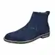 Bruno Marc Herren Chelsea Boots Wildleder Stiefel Stiefeletten Marine URBAN-06 Größe 43EU/9.5US