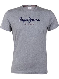 Herren T-Shirt , Grau (Grey Marl), Medium