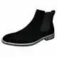 Bruno Marc Herren Chelsea Boots Wildleder Stiefel Stiefeletten SCHWARZ URBAN-06 Größe 43EU/9.5US