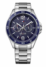 Herren Analog Quarz Uhr mit Edelstahl Armband 1791366