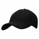 KeepSa Baumwolle Baseball Cap, Basecap Unisex Baseball Kappen, Baseball Mützen für Draussen, Sport oder auf Reisen - Reine Farbe Baseboard Baseballkappe Kappe - Schwarz - Eine Größe einstellbar