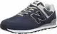 New Balance Herren 574 Core Sneaker, Black Iris, 43 EU