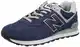 New Balance Herren ML574V2 Sneaker, Black Iris, 41.5 EU