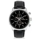 Vincero Herren Chrono S Chronograph Quarz Uhr Mit Lederband - Silber/Roségold