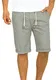 Blend 20701249ME Chino Shorts, Größe:M, Farbe:Aluminium (70107)