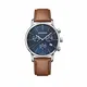 Wenger Herren Urban Classic Chronograph - Swiss Made Analog Quarz Edelstahluhr 01.1743.104
