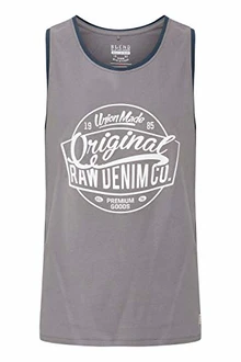 Blend Walex Herren Tank Top Mit Print Und Rundhalsausschnitt