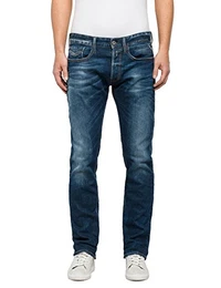 Herren Newbill Loose Fit Jeans, Blau (Blue Denim 7), W32/L36 (Herstellergröße: 32)