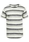 !Solid Thicco Herren T-Shirt Kurzarm Shirt Mit Streifen Und Rundhalsausschnitt Schwarz (9000)