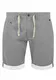 Blend Kankuro Herren Chino Shorts Bermuda Kurze Hose Mit Kordel Aus 100% Baumwolle Slim Fit, Größe:M, Farbe:Aluminium (70107)