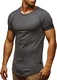 Leif Nelson -T Shirt Herren für Sports & Outdoor   Sportshirt Herren Kurzarm & Slim Fit Tshirt Herren   Teil der Herren Sportbekleidung   Manner T-Shirt   Activewear & Gym Shirt für Herren LN-6368