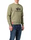 ALPHA INDUSTRIES Herren 178302 Sweatshirt, Olive, M Regular