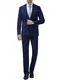 Herren 2-Teilig Anzug Slim Fit für Hochzeit und Party