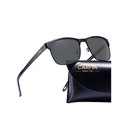 Polarisierte Herren Sonnenbrille Metallrahmen UV 400 Fahrerbrille Sportbrille Kategorie 3