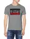 Levi''''s Herren Graphic T-Shirt, 84 Sportswear Logo Grey Midtone Grey Htr, M