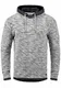 !Solid Flock Herren Kapuzenpullover Hoodie Pullover Mit Kapuze Aus 100% Baumwolle, Größe:M, Farbe:Black (9000)