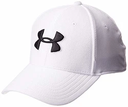 Under Armour Herren Mütze mit Schirm Blitzing 3.0 Cap Weiß/Stahl/Schwarz