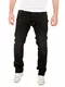 WOTEGA Herren Jeans Noah - Sweathose in Jeansoptik - Männer Jogg-Jeans Slim, Schwarz (Phantom Black 3R4205), W30/L32