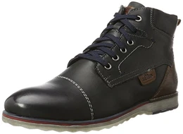 Herren 16211 Combat Boots, Schwarz (Black), 43 EU