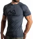 Natural Athlet Herren Fitness T-Shirt meliert - Männer Kurzarm Shirt für Gym & Training - Passform Slim-Fit, lang mit Rundhals, M, Anthrazit Natural Athlet Herren Fitness T-Shirt meliert - Männer Kurzarm Shirt für Gym & Training - Passform Slim-Fit, lang mit Rundhals, M, Anthrazit