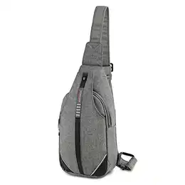 Anti-Diebstahl Sling Bag für Damen und Herren Brusttasche Hippie Crossbody Bag Multipurpose Daypack
