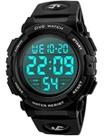CIVO Herren Sport Outdoor Digital Armbanduhr Schwarz