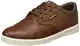 JACK & JONES Herren JFWGASTON PU Mix Sneaker, Braun (Cognac), 43 EU