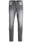 JACK & JONES Tim Original Slim Fit Herren Jeans Grau