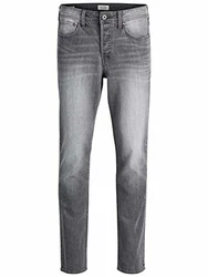 JACK & JONES Tim Original Slim Fit Herren Jeans Grau