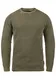 Indicode Rockford Herren Winter Pullover Strickpullover Grobstrick Pullover mit Rundhals-Ausschnitt, Größe:M, Farbe:Dark Olive (644)