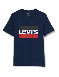 Levi''s Herren T-Shirt Sportswear Logo Graphic, Blau/84 Sportswear Logo Blue Dress Blues 0003, Medium
