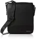 ALDO Sevirenia, Herren Kuriertasche, Black (Black Leather), 8x28x23 cm (W x H L)