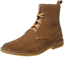 Herren SHHROYCE HIGH Suede Boot Klassische Stiefel, Braun (Cognac), 43 EU