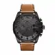 Diesel Herren Chronograph Quarz Uhr mit Leder Armband DZ4463