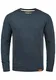 !Solid Trip O-Neck Herren Sweatshirt Pullover Pulli Mit Rundhalsausschnitt Und Fleece-Innenseite, Größe:M, Farbe:Insignia Blue Melange (8991)