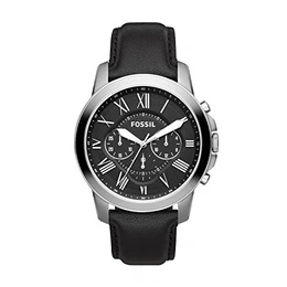 Chronograph Herren Uhr mit Leder Armband FS4812IE