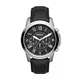 Fossil Chronograph Herren Uhr mit Leder Armband FS4812IE