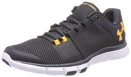 Herren UA Strive 7 Fitnessschuhe, Black (Anthracite), 44 EU