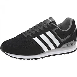 Herren 10K Fitnessschuhe, Schwarz (Negbas/Ftwbla/Gricin 000), 43 1/3 EU