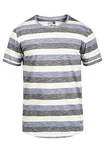 !Solid Thicco Herren T-Shirt Kurzarm Shirt Mit Streifen Und Rundhalsausschnitt Marlin (2800)