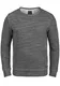 PRODUKT Silvio Herren Sweatshirt Pullover Pulli Mit Rundhalsausschnitt, Größe:S, Farbe:Black