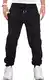 RMK Herren Jogginghose Sporthose Trainingshose H.02H.02 Schwarz M
