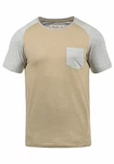 Indicode Gresham T-Shirt Rundhalsshirt IDGresham Kurzarmshirt Sand