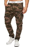 Indicode Herren Levi Cargo Hose Tarnung