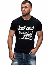 Herren T-Shirt Kurzarmshirt Print (M, Tap Shoe)