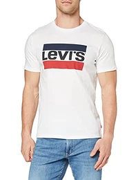 Herren Sportswear Logo Graphic T-Shirt , 84 Sportswear Logo White White, L